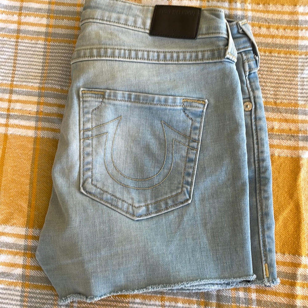 True Religion jean shorts!